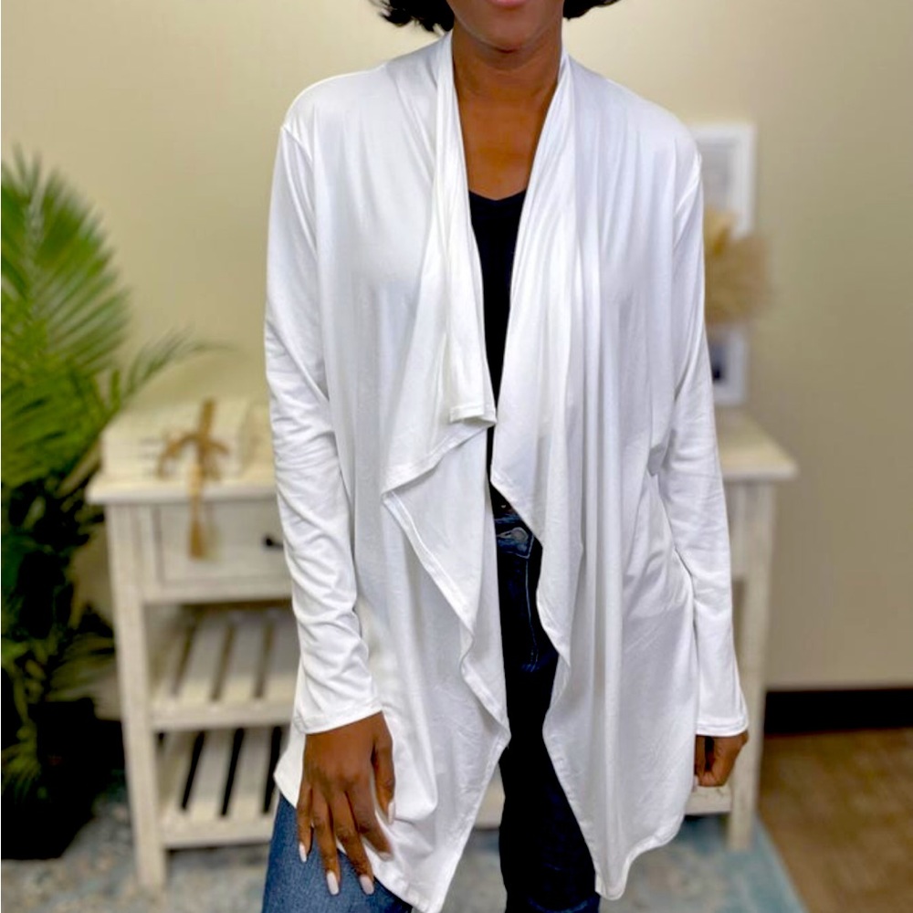 💖 NEW! Beautiful Cascading Cardigan by Blumin! Such a lovely staple piece!